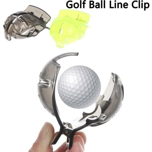 1PC Golf Scribe Accessories Supplies Transparent Golf Ball Green Line Clip Liner Marker Pen Template Alignment Marks Tool