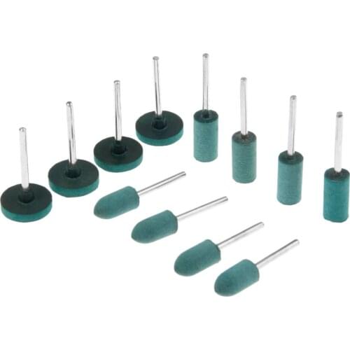 3Pcs/lot 10/10/20mm Special Rubber Grinding Head Polishing Buffing Wheel For Electric Mini Grinder Dremel Rotary Tools