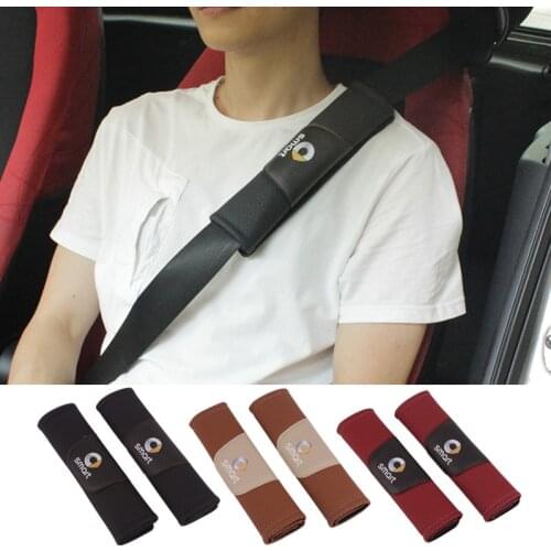 For Smart Fortwo Forfour 453 451 450 Crossblade Cabrio City-Coupe Roadster Forjeremy Car Sefety Seat Belt Cover Accessories