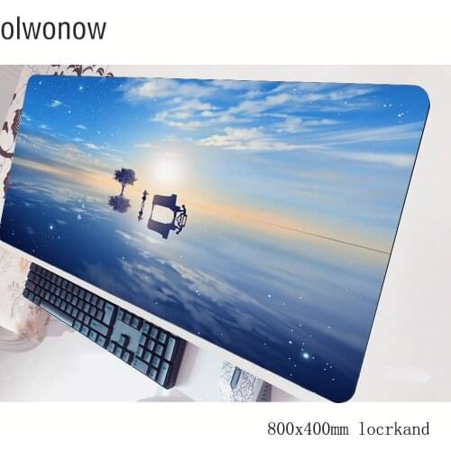 Anime mousepad gamer office 800x400x3mm gaming mouse pad large xl notebook pc accessories laptop padmouse ergonomic mat