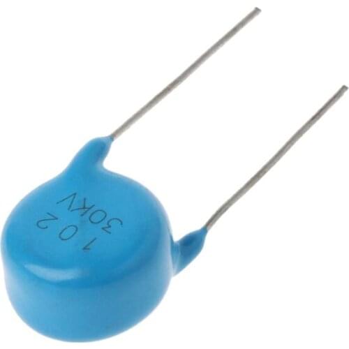 30KV 1000PF 102 High Voltage Ceramic Capacitor HV Tesla Ham