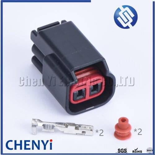 2 set 2 Pin female COP injector Plug Ignition Coils Automotive waterproof connector For Ford Focus Mondeo Kuga EPC E-4014 E4014