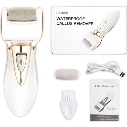 SUMMER SALES Electric Foot Sharpener Exfoliating Dead Skin & Calluses Keep Soft Smooth USB Recharge Waterproof