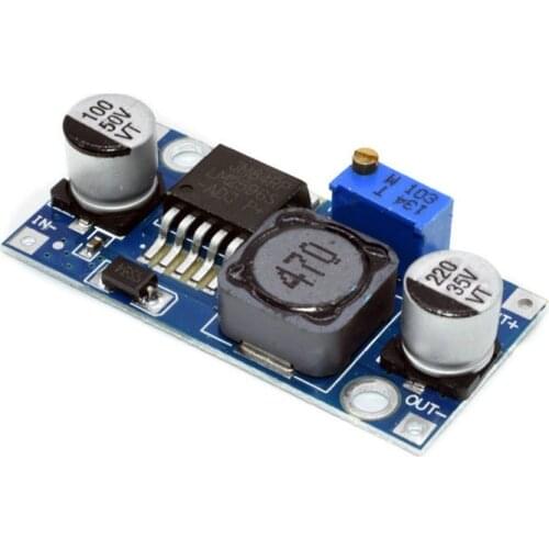 LM2596 Step Down Module Adjustable Power Supply PSU Buck Converter 3V-35V High Precision Potentiometer for Household Appliances