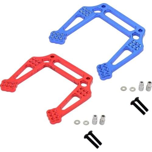 1Set RC Car Metal Front Shock Tower Replacement Accessory for 1/10 Slash 2WD RC Car Replacement Accessory