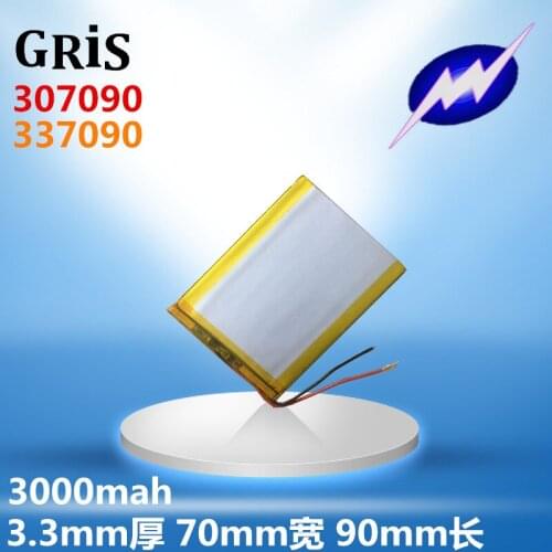 New 7 inch tablet Q8 lithium battery pl357390A1 sjy357090 3.7v3000MAH Rechargeable Li-ion Cell