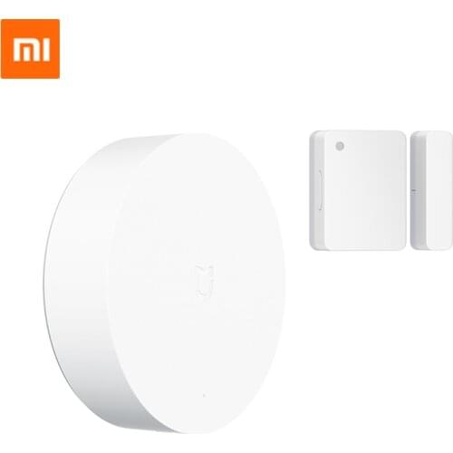 Original Xiaomi Mijia Door Window Sensor Pocket Size with Multi-mode Gateway for Xiaomi Smart Home Suit Kit Accessory Security