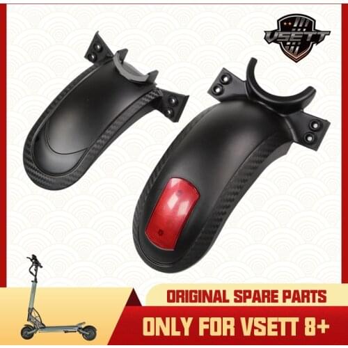 Original VSETT Front & Rear Fender Only for VSETT 8+ Electric Scooter Mudguard Wheel Cover Tyre hugger Guard