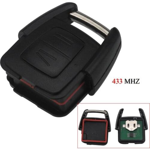 Kutery 10PCS/Lot Remote Smart Car Key For Opel Vauxhall Vectra Zafira 2Buttons 433Mhz ID40 Chip