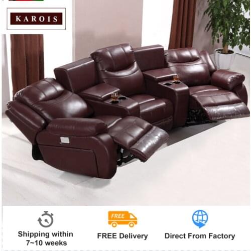R606 HomeTheater Sectional Furniture Sets Modern Sofa Recliner 3 Seater For Living Room Furniture Arabic Style Living Room