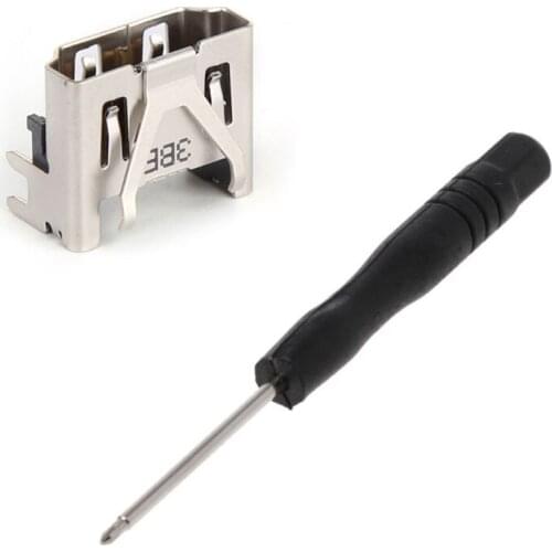 Connector Hdcompatible Port for PS4 Slim Replacement Parts Connector Screwdriver H054