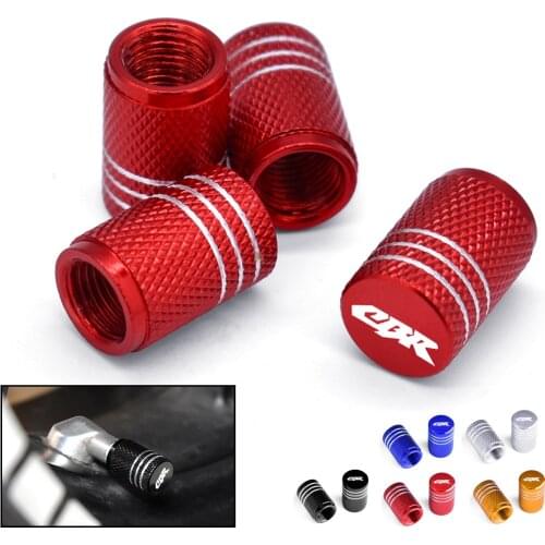 Motorcycle Tire Valve Dustproof Cap Aluminum Tyre Rim Air Port Cover For honda CBR 600 F2,F3,F4,F4i CBR600RR CBR600 CBR750 RR