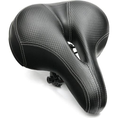 Wide Bicycle Saddle MTB Bike Seat Big Bum Soft Comfort Cushion Pads Sprung High quality thickened foaming soft rubber 2021 Hot