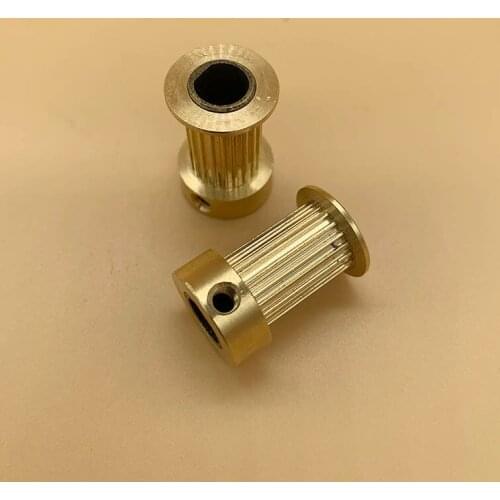 2PCS Smart 382 600 motor pulley 20 teeth gear for Wit color 860 2000 3000 9000 9100 inkjet printer pulley gear