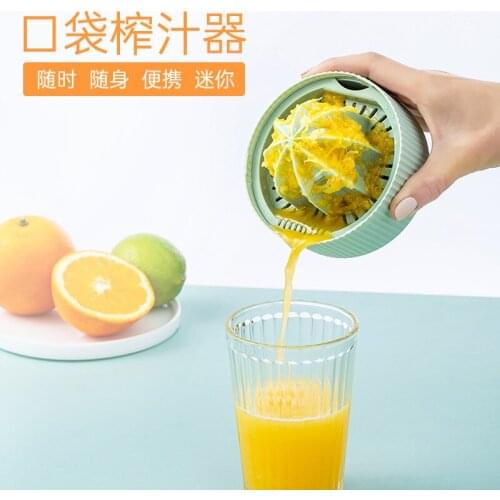 Vegetable Fruit Squeezers & Reamers & Grinder Multifunctional Kitchen Tools Portable Mini Manual Juicer Grinder 2 In 1