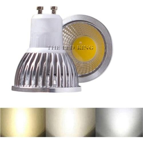 Super Bright GU10 Bulb Light Dimmable Led Ceiling light Warm/White 85-265V 9W 12W 15W GU10 COB LED lamp light GU10 led Spotlight
