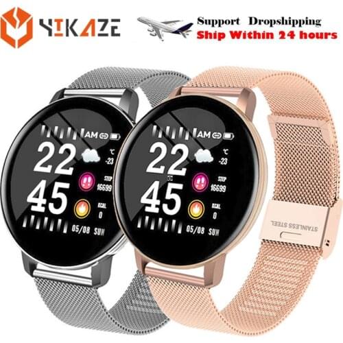 Smart Watch Round Sports Waterproof Smartwatch Men Women Fitness Tracker Blood Pressure Monitor SmartWatch Clock fo Xiaomi PK P8