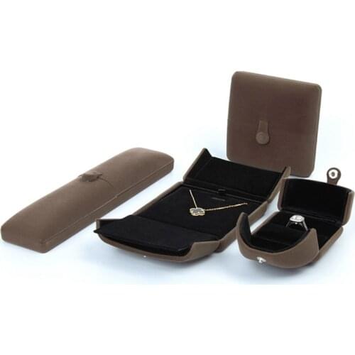 Wedding Vintage Ring Box Luxury Velvet Jewelry Packaging For Bracelet Earring Necklace Gift Box