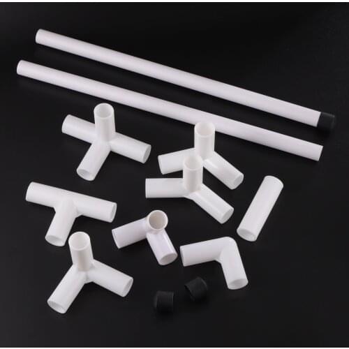 Inner Diameter 19mm Three-Dimensional 3-way 4-way Garden Water Connector 60° 90° 120° 135° Tee DIY Shelf installation Fittings