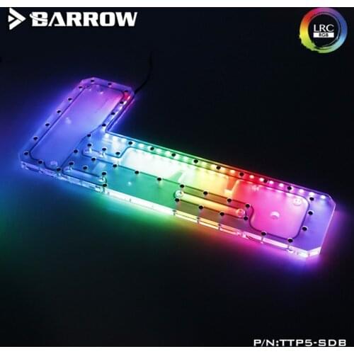 Barrow Water Cooling Waterway Board for TT Thermaltake Core P5 Case Acrylic Reservoir Plate Water Tank waterway TTP5-SDB V1