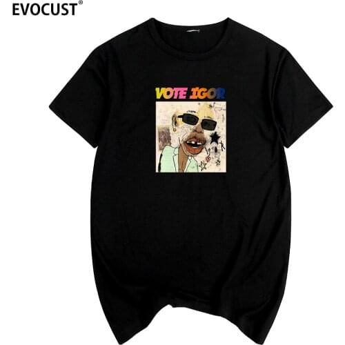 Vote igor Golf Wang Tyler The Creator T-shirt Cotton Men T shirt New TEE TSHIRT Womens