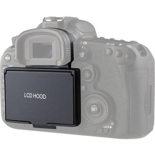 Embedded optical glass frame for CANON 7D 7D2 7D2 MARK II LCD screen camera film protection screen