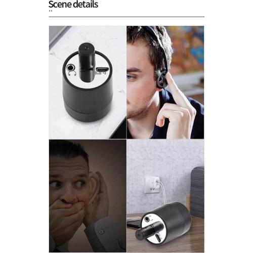 High Strength Wall Microphone Voice Listen Detecotor For Repair Oil Hearing Water Leakage Leaking For Engineer