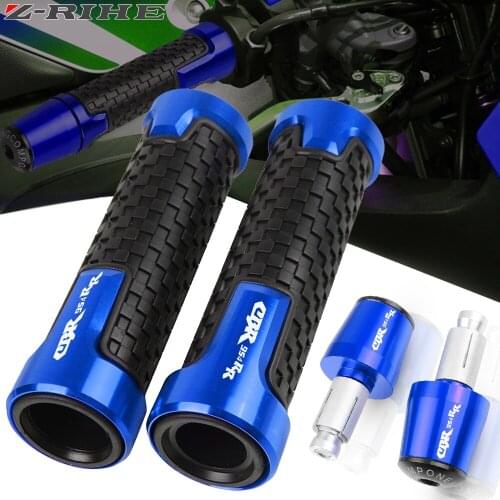 Motorcycle Handlebar Grips Ends 7/8" 22mm Handle Bar Grip End Cap Plug For HONDA CBR954RR CBR954 CBR 954 RR 954RR 2002 2003 2004