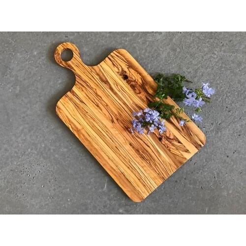 Zethome Natural Wood Handmade Milena Cutting Board Middle