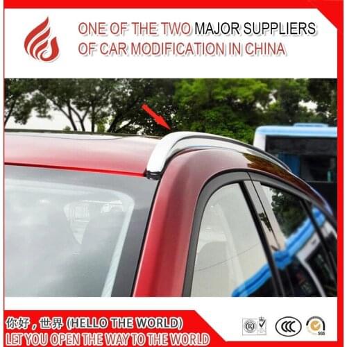 1 pair high quality Aluminium alloy screw install side rail bar roof rack for CX-5 cx5 2017 2018 2019