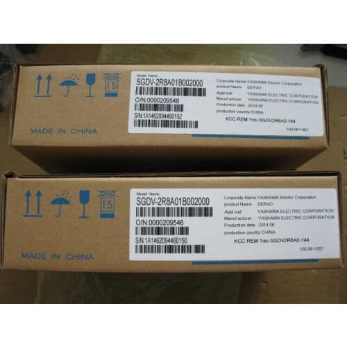 1PC NEW IN BOX SGDV-2R8A01B002000 Yaskawa Servo Drive One year warranty