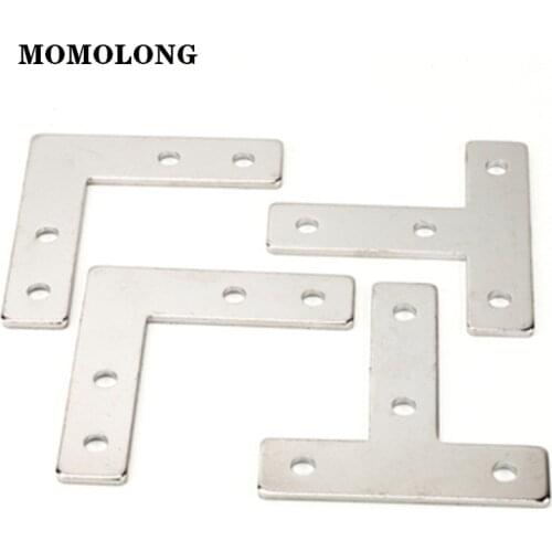 2020/3030/4040 T/L Connector Connecting Plate Shape Corner Joint Bracket for 2020/3030/4040 Aluminum Profile Durable