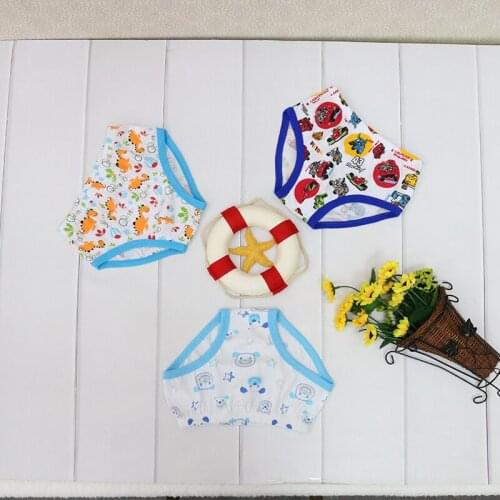 3 Pcs/lot Baby Panties girls and boys pure cotton underwear Children bottom Clothes