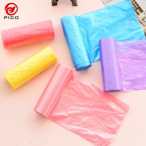 5 Rolls 150pcs Good Quality Kitchen Trash Garbage Bag Large Thicken Cleaning Waste Bag Living Room Bathroom Rubbish Bucket ZL295