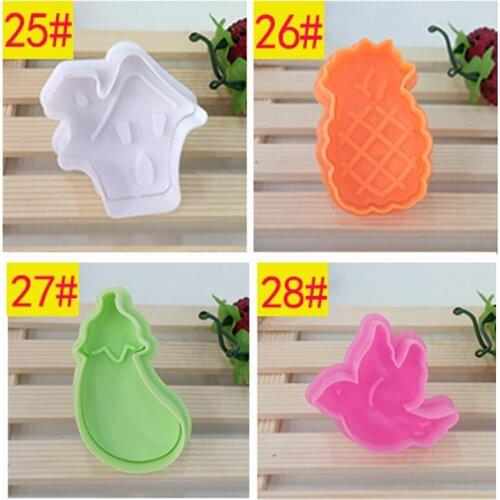 Plastic Cupcake 8 Types Shape Cookie Cutter Cake Press Mold Biscuit Fondant DIY Cake Kitchen Cooking Tools