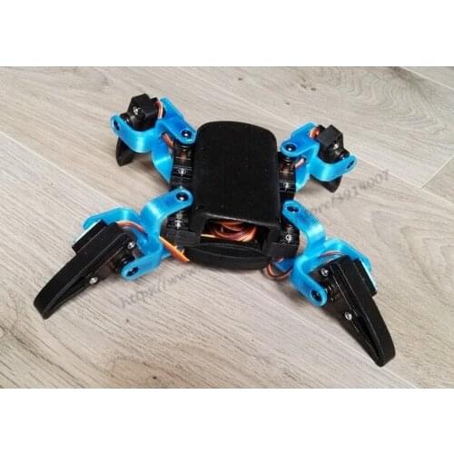 Four-legged robot can program STEAM educational WIFI robot arduino3D print shell RC robot toy