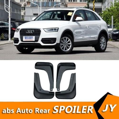 For Audi Q3 2013-2015 Mudflaps Splash Guards Front With color and rear Mud Flap Mudguards Fender Modified special