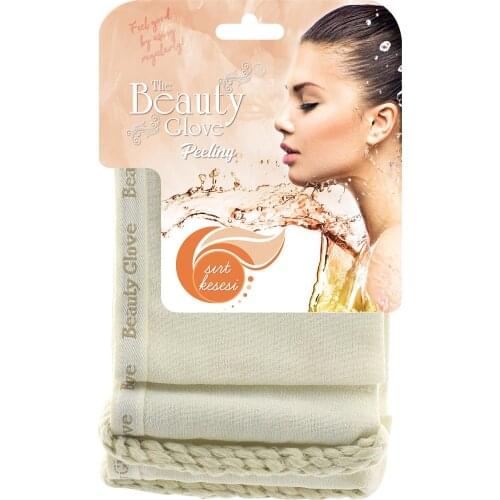 The Beauty Glove 100 Floss Exfoliating Bath Mitt For Back