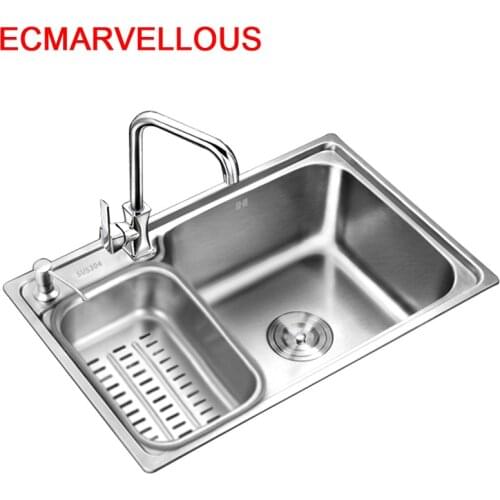 Lavello Stainless Steel Gootsteen Evier Afwasbak Lavandino Cucina Cuba Pia Cozinha Lavabo De Cocina Fregadero Kitchen Sink