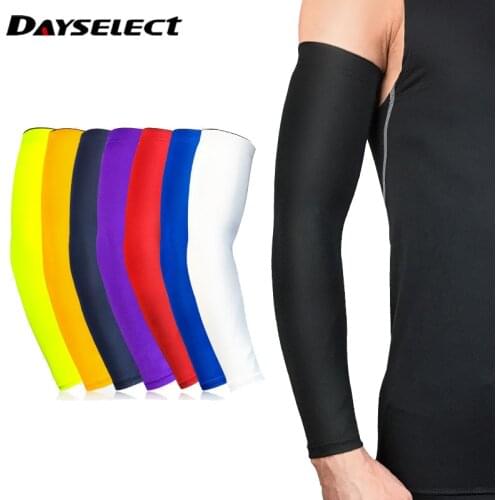 Summer Sports UV Protection Arm Sleeve Basketball Cycling Arm Warmer Summer Running Volleyball Sunscreen Bands