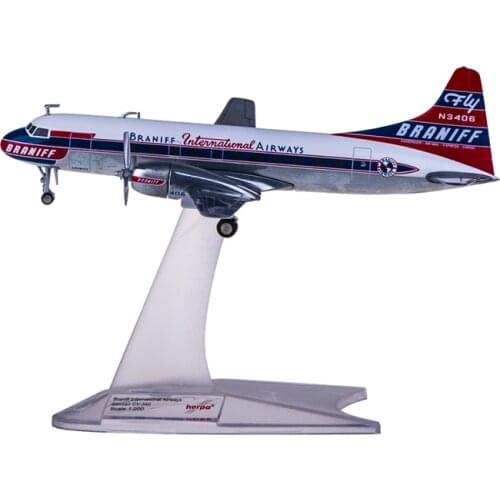 Diecast 1:200 Scale Douglas American Australia AER Liners Netherlands DC-3 C-47 CV-340 Airlines Aircraft Planes Model Toy