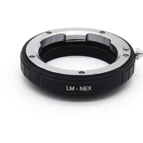 LM-NEX adapter ring for leica LM lens to sony E mount NEX nex3/5/6/7 a7 a9 a7r a7r2 a7m3 a9 a5000 a6300 a6500 camera