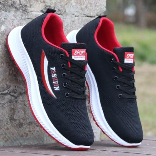 Shoes men 2021 Vulcanized Shoes Male Sneakers Fashion Summer Air Mesh Breathable Wedges Sneakers For Men