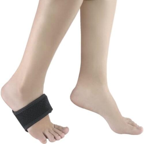 New Foot Arch Support Brace Feet Heel Pain Relief Plantar Fasciitis Run-up Pad Feet Sole Care Cushioned Shoes Insert