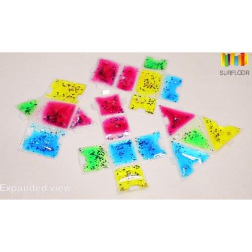 Wholesale Squishy toy Children 3D construction sensory educational learning toys Kids special needs autism sensory jelly toys