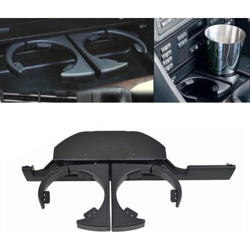 Console Cups Holder Drink Holder Front Right/Left Retractable Drinks Holder for E39 523i 1996-2003 51168190206