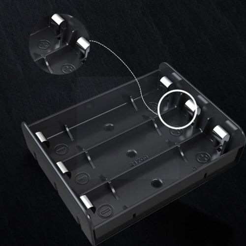 DIY Portable Power Bank Cases 21700 Battery Box Fireproof 2x Material Storage Safe Container Holder 3x Box 1x 4x Battery T3F0