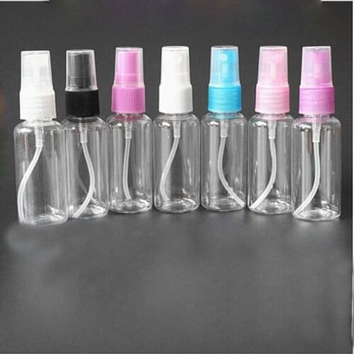 10ml 30ml Small Empty Cosmetic Container Travel Transparent Plastic Perfume Atomizer Small Empty Spray Refillable Bottle M13C