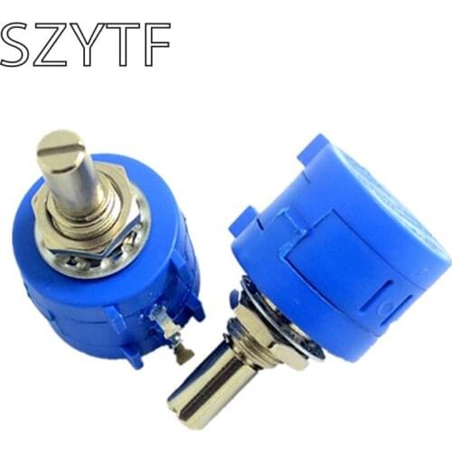 5pcs 3590s-2-103l 1K 2K 5K 10k 20K 50K 100K 100R 200R 500R precision multi- turn potentiometer quality adjustable resistor