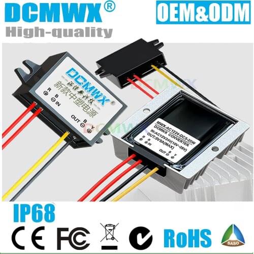AC24V or DC36V to DC24V 1A-5A AC-DC step-down Converters Battery or Industrial power supply buck voltage to 24V Constant voltage